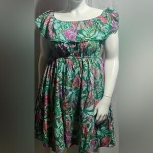 TERRA & SKY WOMAN’S OFF THE SHOULDER OR NOT DRESS SIZE 4X